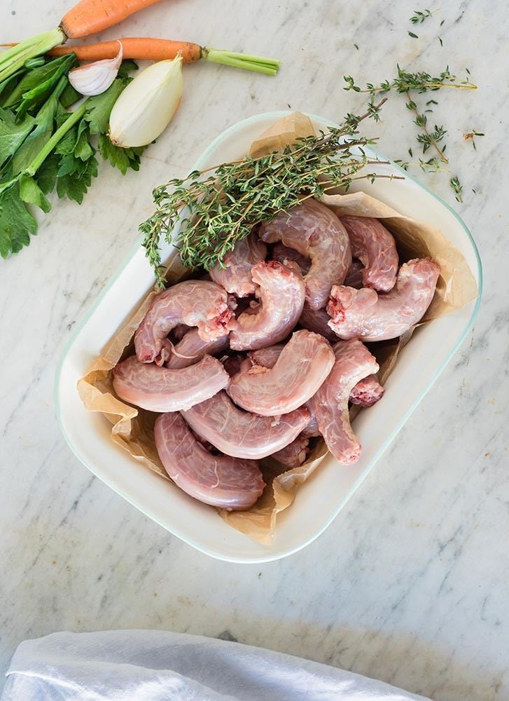 pasture raised organic chicken necks