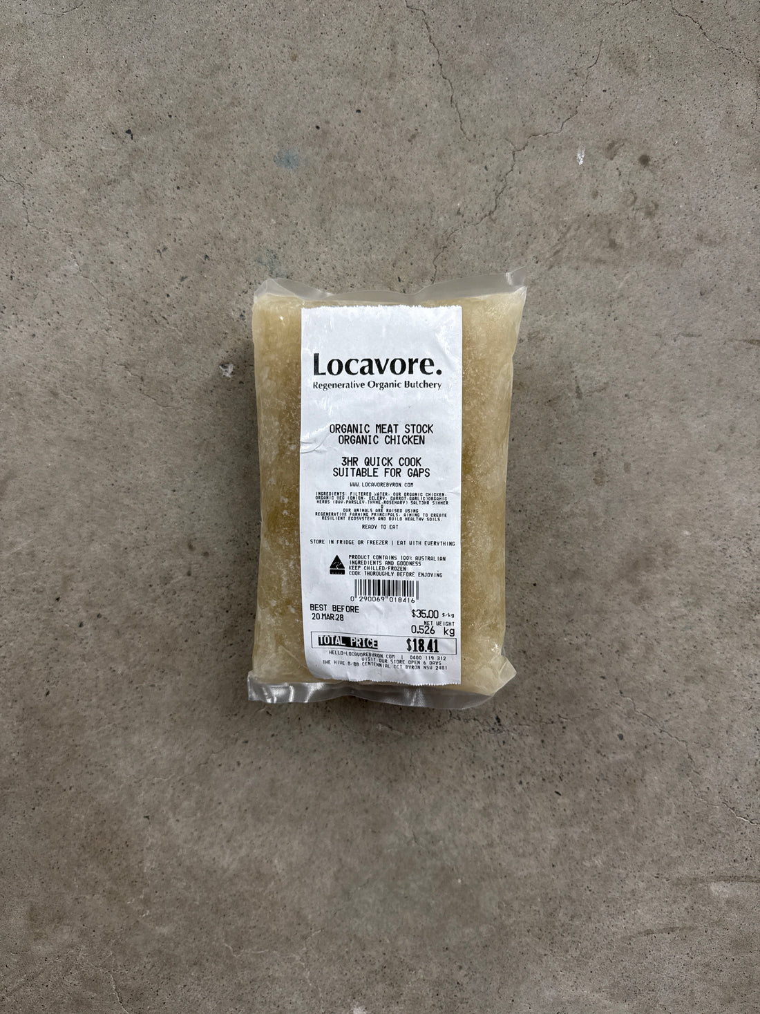 Organic Meat Stock - Organic Chicken - 1L