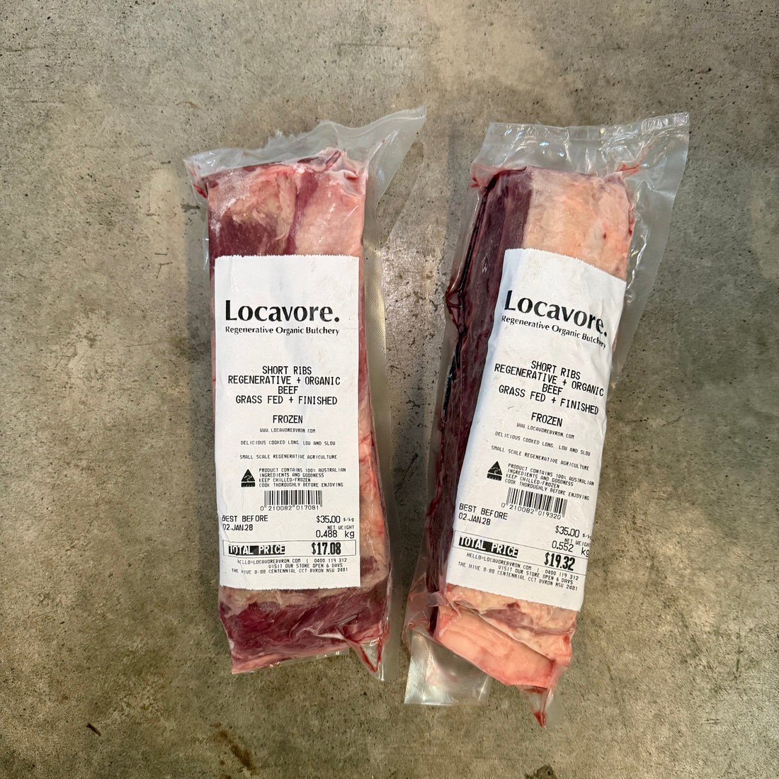Beef Short Ribs – 1kg