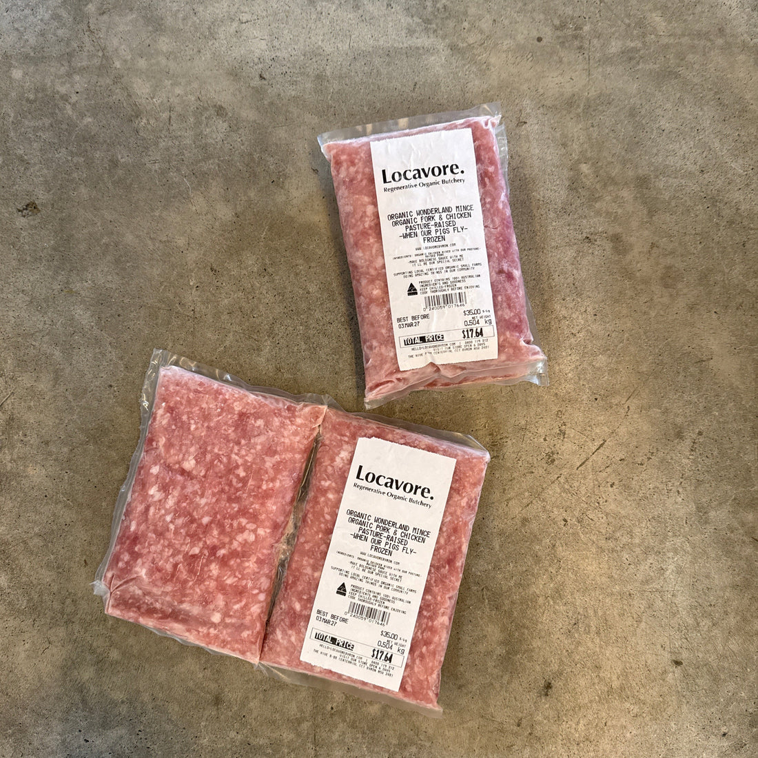 Wonderland Mince (Chicken + Pork)