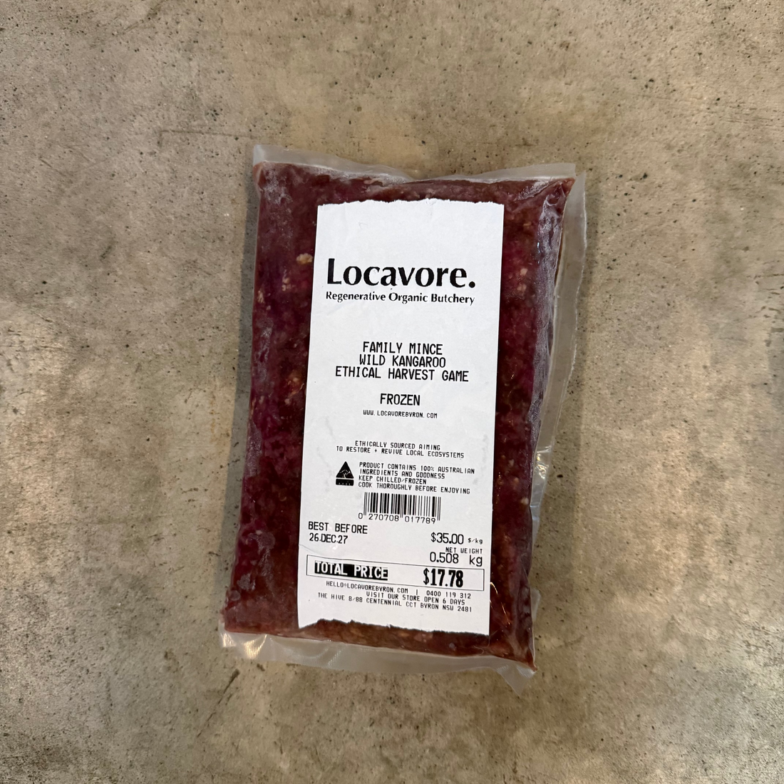 Kangaroo Family Mince