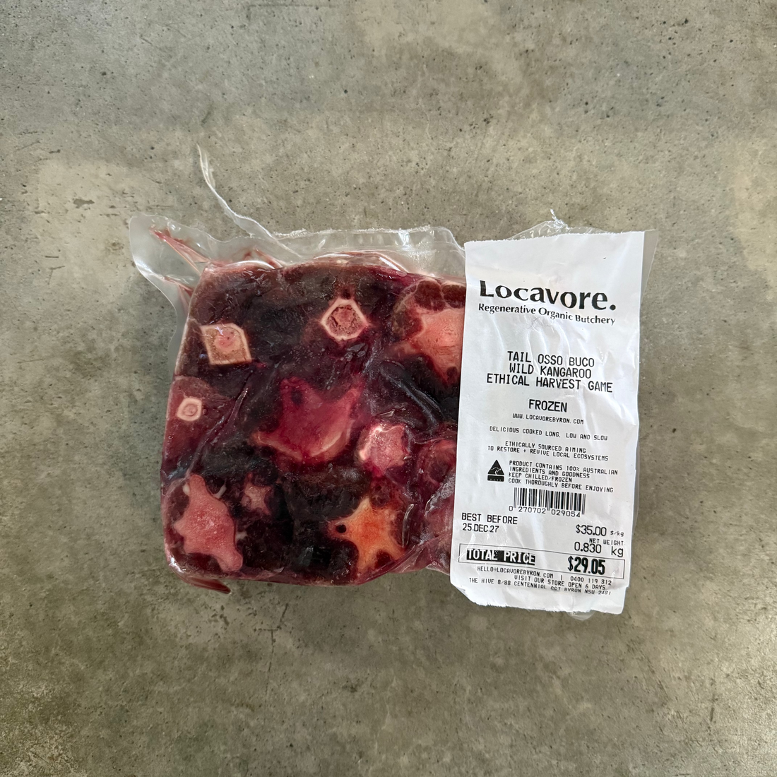 Kangaroo Osso Buco - 800g