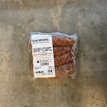 Salsa Verde (GF/DF) sausages