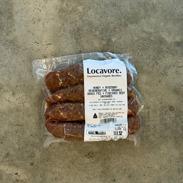 Beef Honey & Rosemary Sausages – (GF / DF)