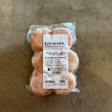 Confit Garlic Chicken Sliders – (GF / DF)
