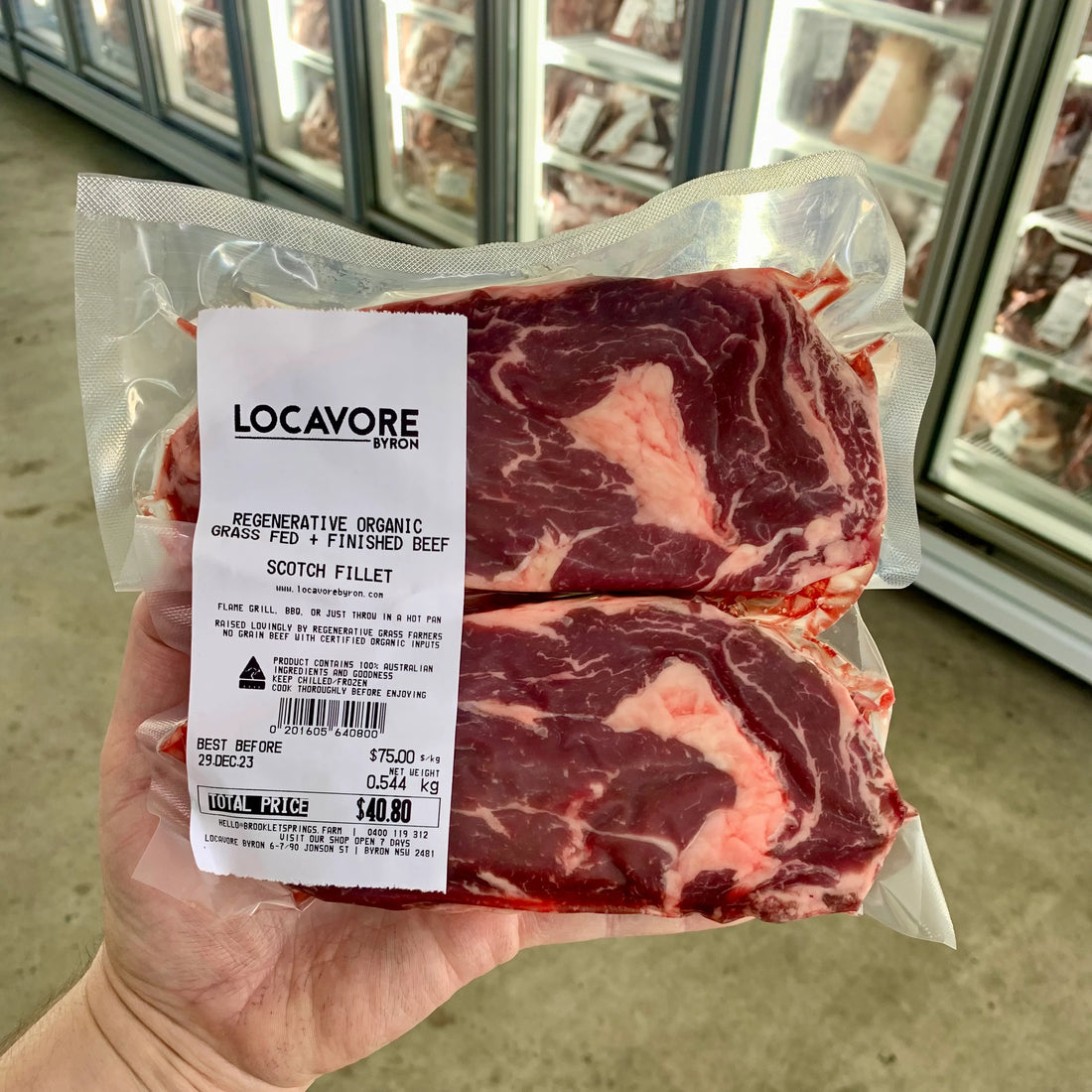 Porterhouse 550g (2 pieces)