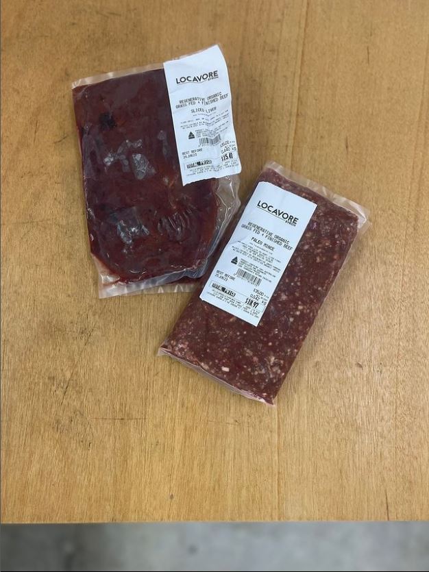 Beef liver - flat packs