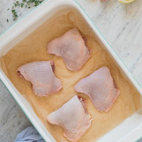 pasture raised organic chicken thighs